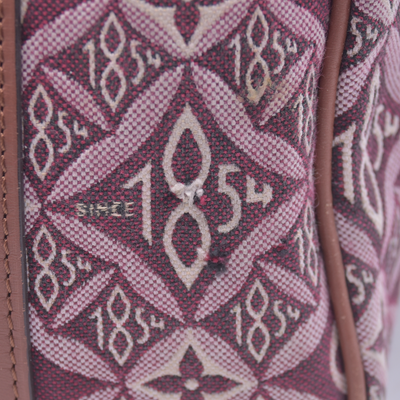 $2310 2020 Louis Vuitton Jacquard Since 1854 Speedy Bandouliere 25 Bordeaux DU3240