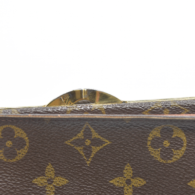 $720 Louis Vuitton LV Monogram French Purse CA0034 2004