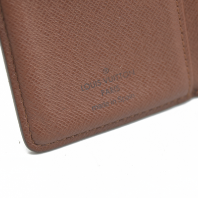 $720 Louis Vuitton LV Monogram French Purse CA0034 2004