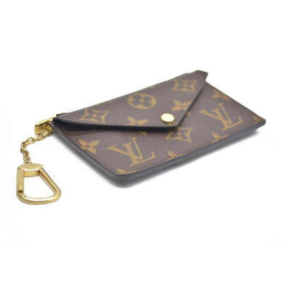 Louis Vuitton  Monogram Recto Verso Card Holder Black RFID