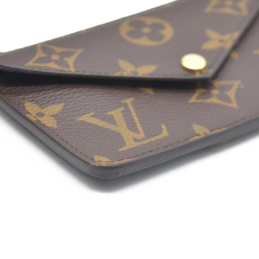 Louis Vuitton  Monogram Recto Verso Card Holder Black RFID