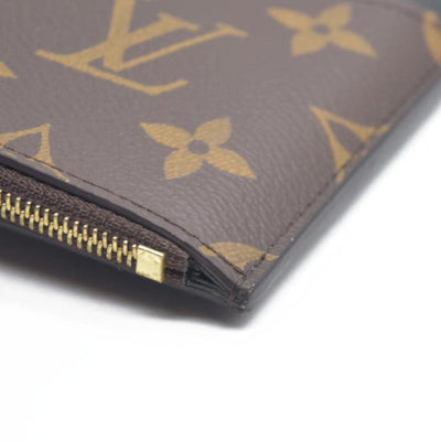 Louis Vuitton  Monogram Recto Verso Card Holder Black RFID