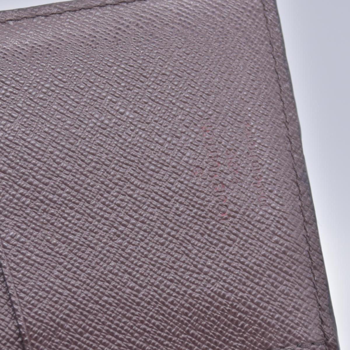 $710 Louis Vuitton  Damier Ebene Porte-Cartes Credit Yen Checkbook Wallet TN1196 CONSIGNMENT