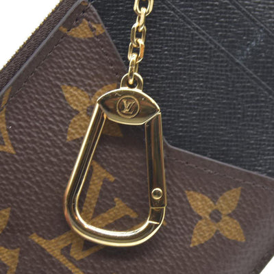 Louis Vuitton  Monogram Recto Verso Card Holder Black RFID
