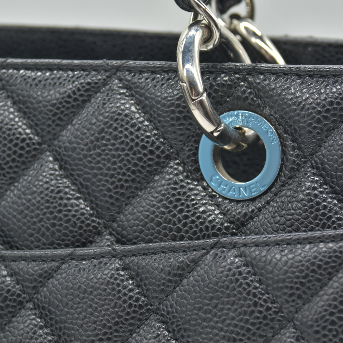 Chanel Caviar Quilted XL Grand Shopping Tote GST Black