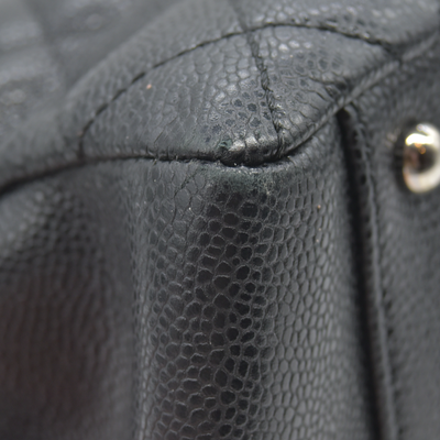 Chanel Caviar Quilted XL Grand Shopping Tote GST Black