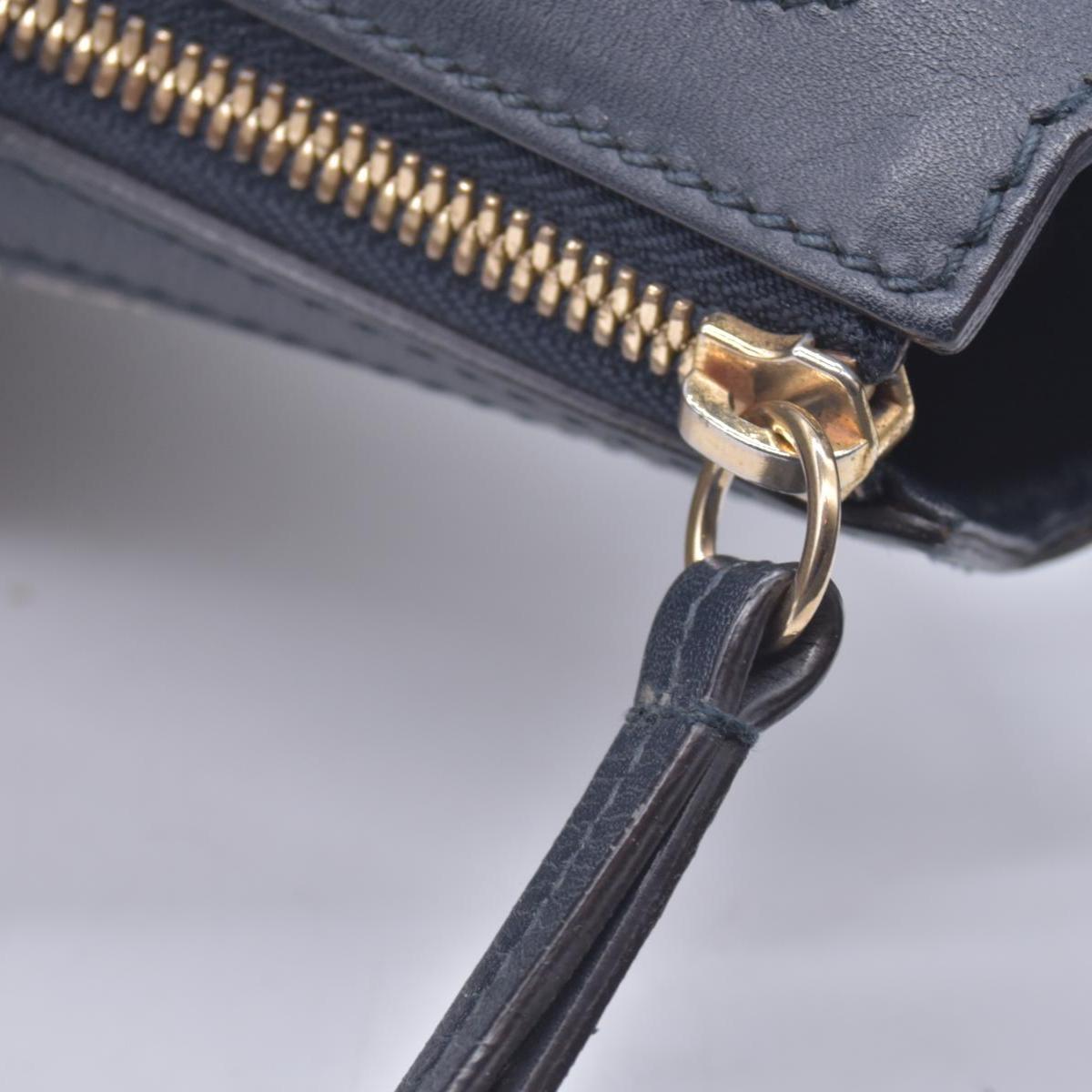 $1490 Gucci GG Supreme Linea Navy Hobo Shoulder Tote Bag CONSIGNMENT