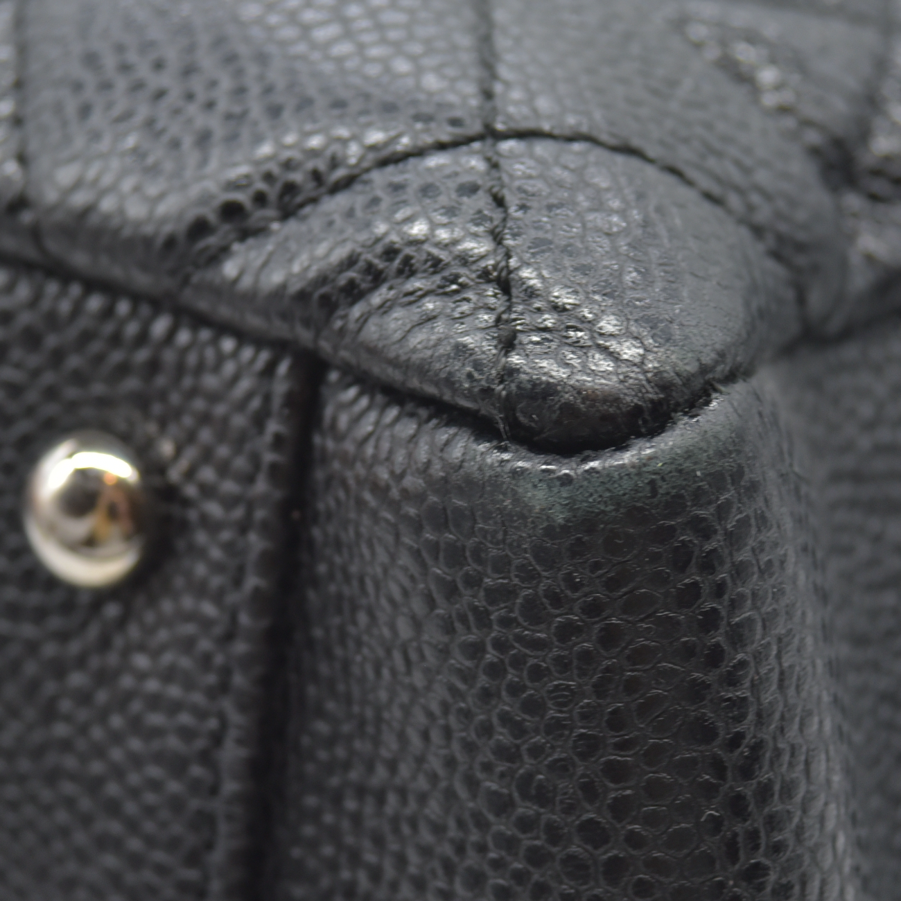 Chanel Caviar Quilted XL Grand Shopping Tote GST Black
