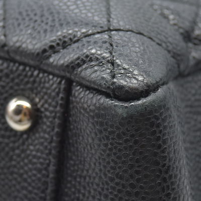 Chanel Caviar Quilted XL Grand Shopping Tote GST Black
