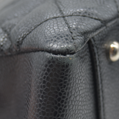 Chanel Caviar Quilted XL Grand Shopping Tote GST Black