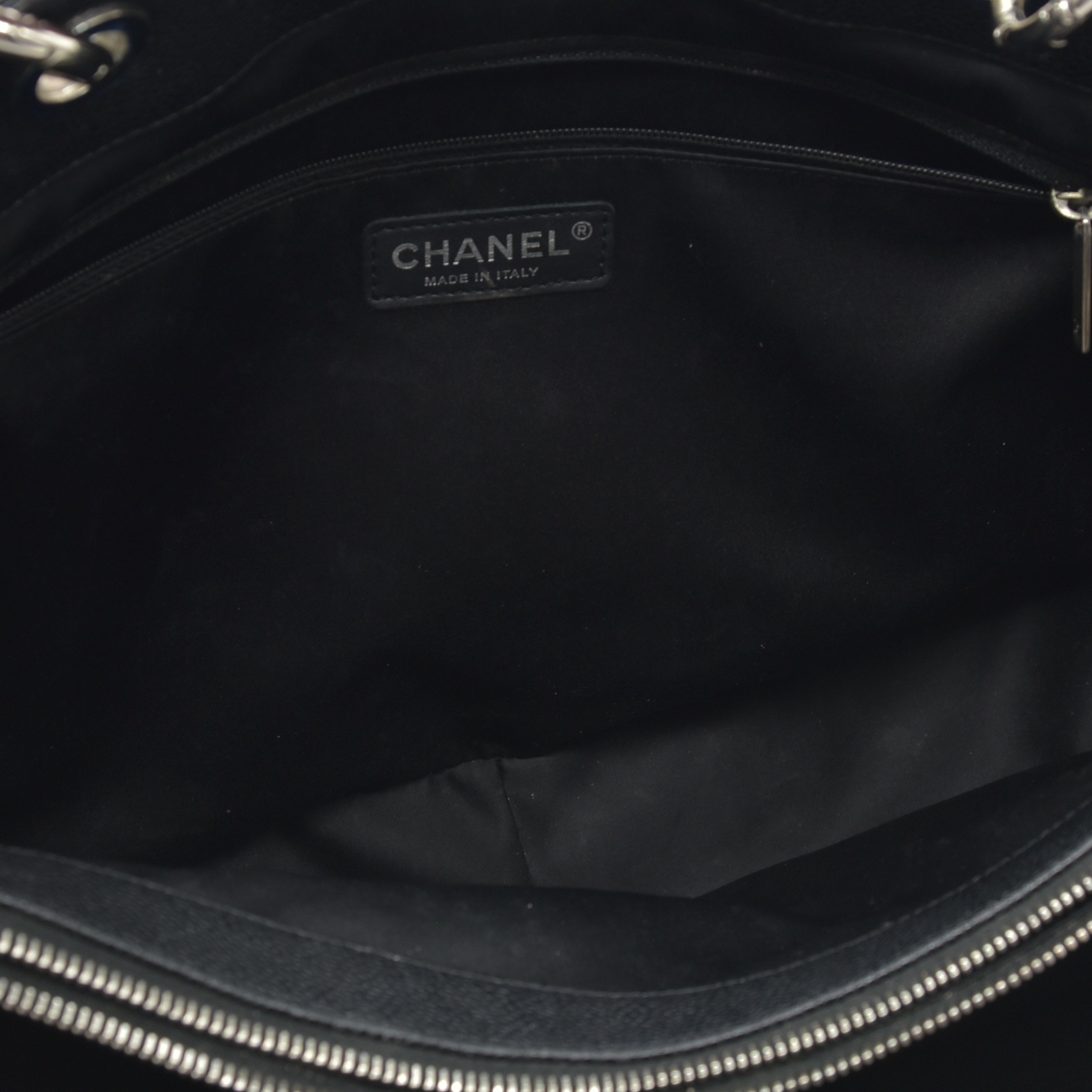 Chanel Caviar Quilted XL Grand Shopping Tote GST Black