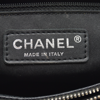 Chanel Caviar Quilted XL Grand Shopping Tote GST Black