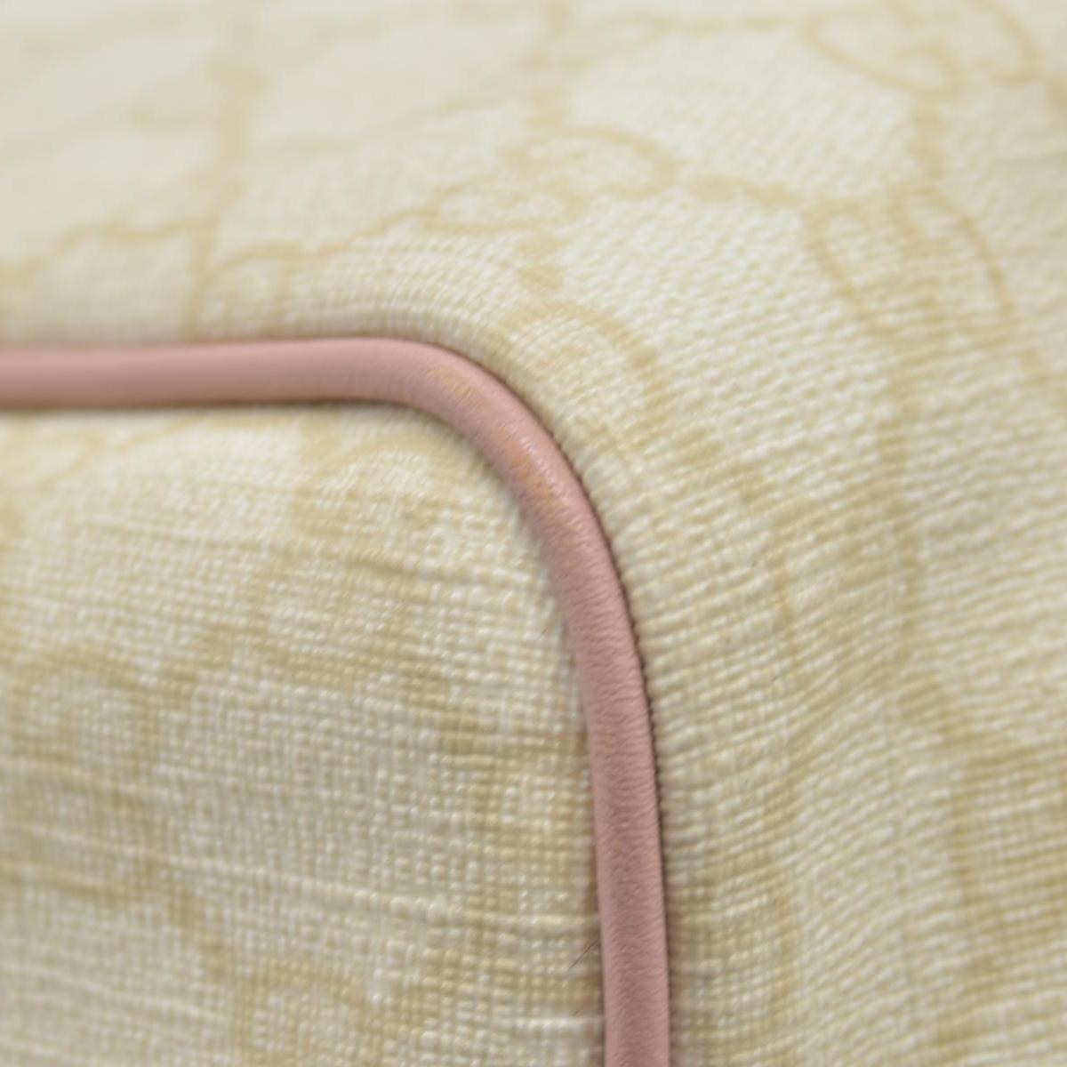 Gucci GG Plus Monogram Web Stripe Medium Joy Boston Pink 10019842