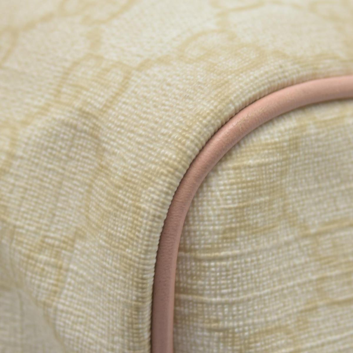 Gucci GG Plus Monogram Web Stripe Medium Joy Boston Pink 10019842