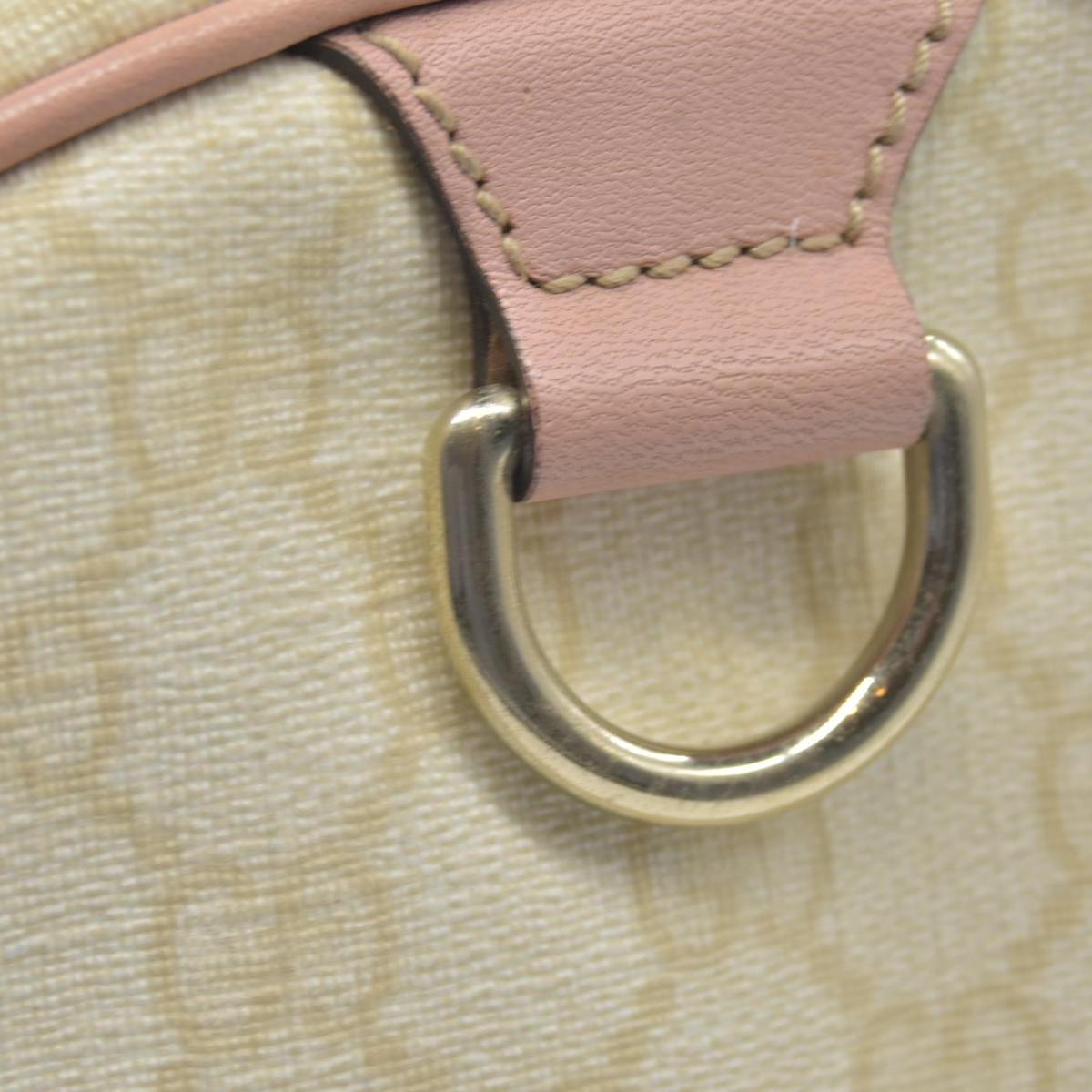 Gucci GG Plus Monogram Web Stripe Medium Joy Boston Pink