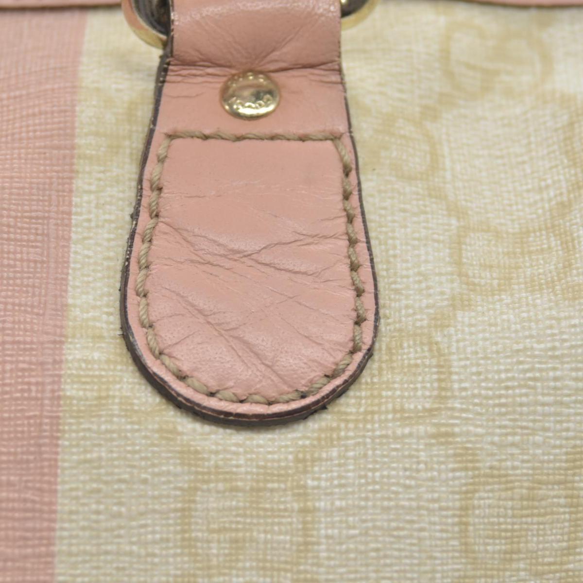 Gucci GG Plus Monogram Web Stripe Medium Joy Boston Pink