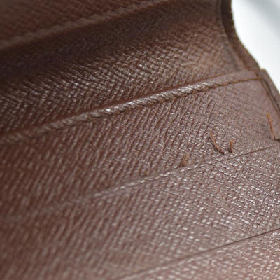 AUCTION $615 Louis Vuitton  Monogram Porte-Monnaie Billets Cartes Credit Wallet