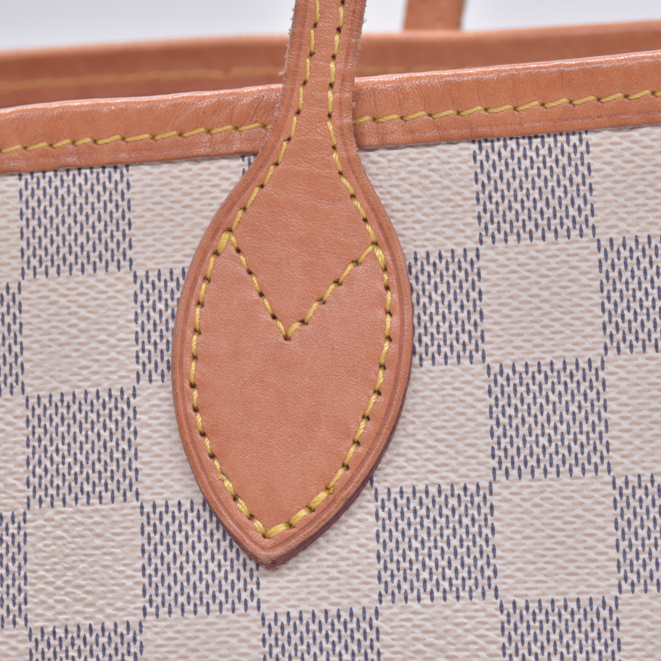 $2240 2019 Louis Vuitton Damier Azur Neo Neverfull GM Rose Ballerine