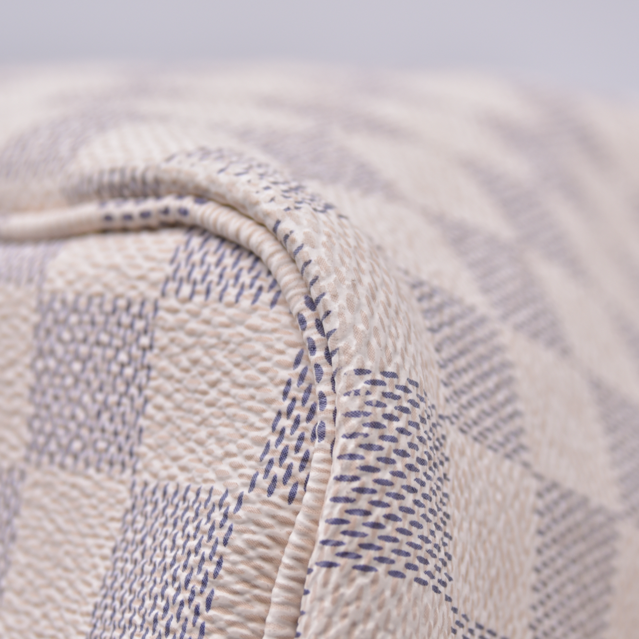 $2240 2019 Louis Vuitton Damier Azur Neo Neverfull GM Rose Ballerine