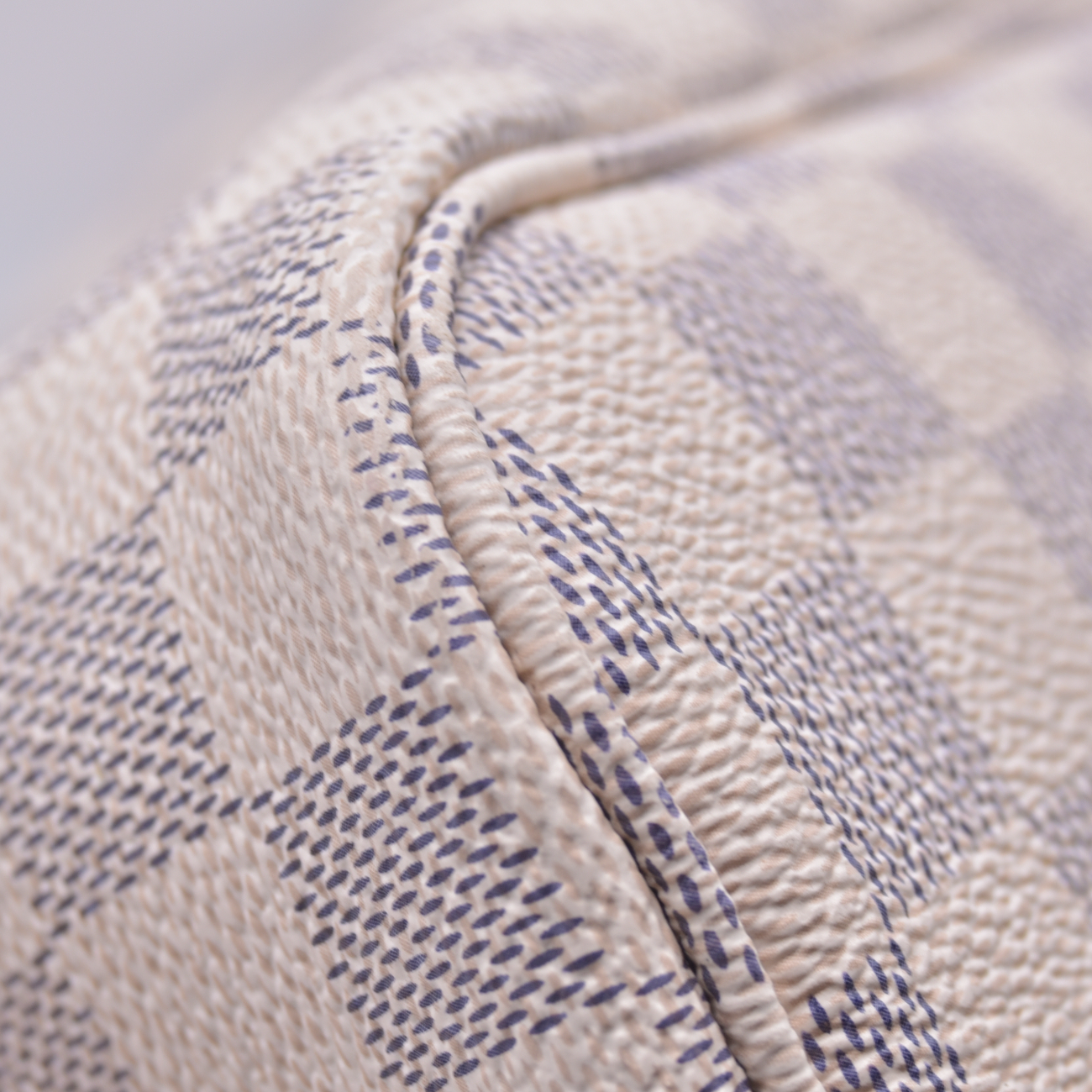 $2240 2019 Louis Vuitton Damier Azur Neo Neverfull GM Rose Ballerine