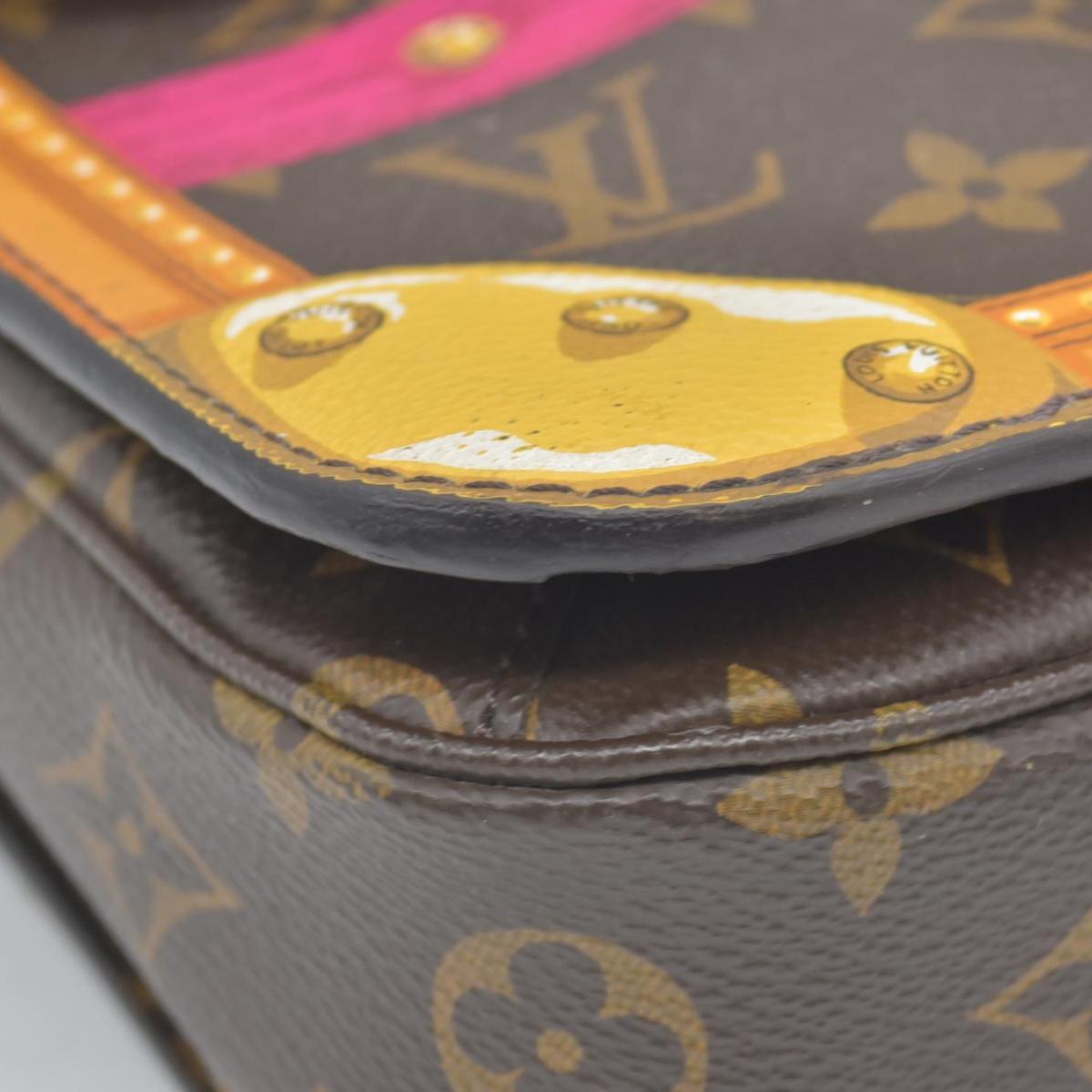 $2760 2018 Louis Vuitton Monogram Summer Trunks Pochette Metis DR0198 10019843
