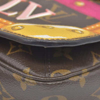 $2760 2018 Louis Vuitton Monogram Summer Trunks Pochette Metis DR0198 10019843