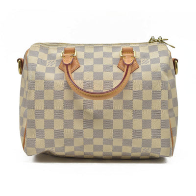 $1940 Louis Vuitton  Damier Azur Speedy Bandouliere 25 DU3165