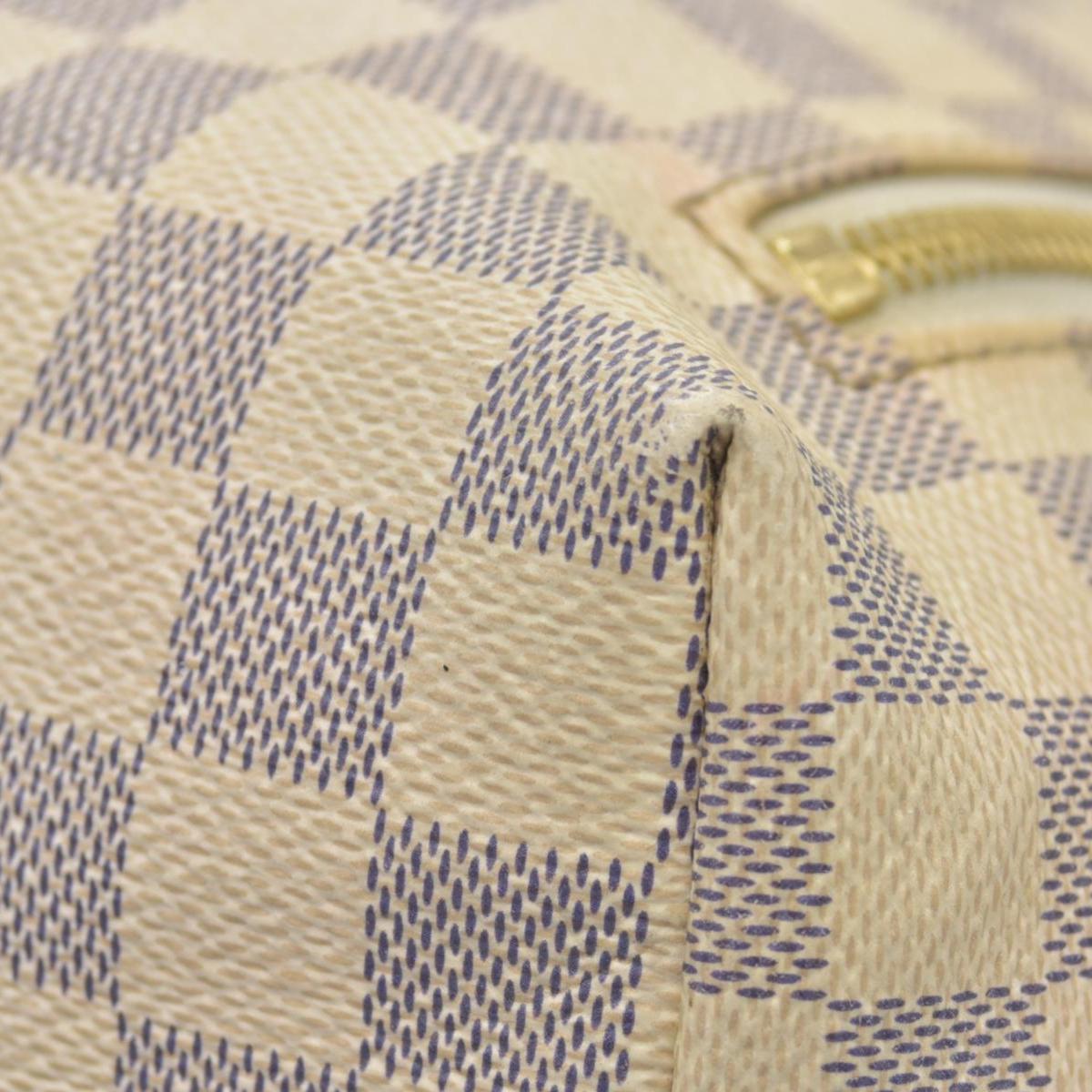 $2120 2016 Louis Vuitton Damier Azur Sperone Backpack SR2186 10019844