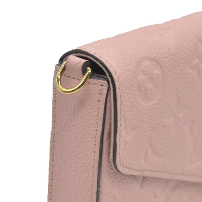 $1720 Louis Vuitton LV Monogram Pochette Félicie Pink