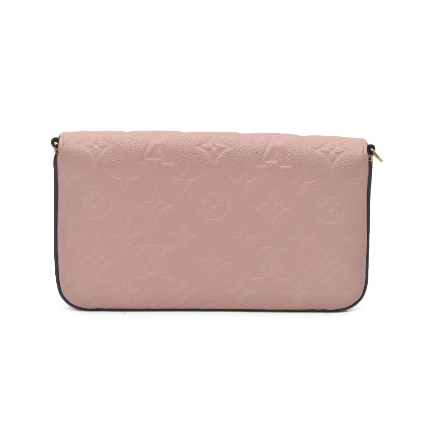 $1720 Louis Vuitton LV Monogram Pochette Félicie Pink
