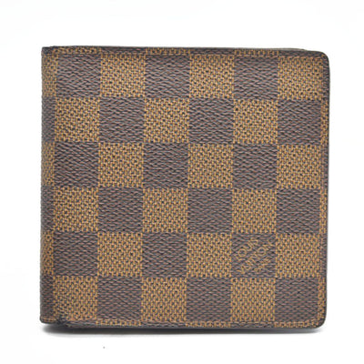 AUCTION $545 Louis Vuitton Damier Ebene Multiple Wallet