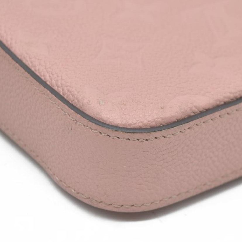 $1720 Louis Vuitton LV Monogram Pochette Félicie Pink