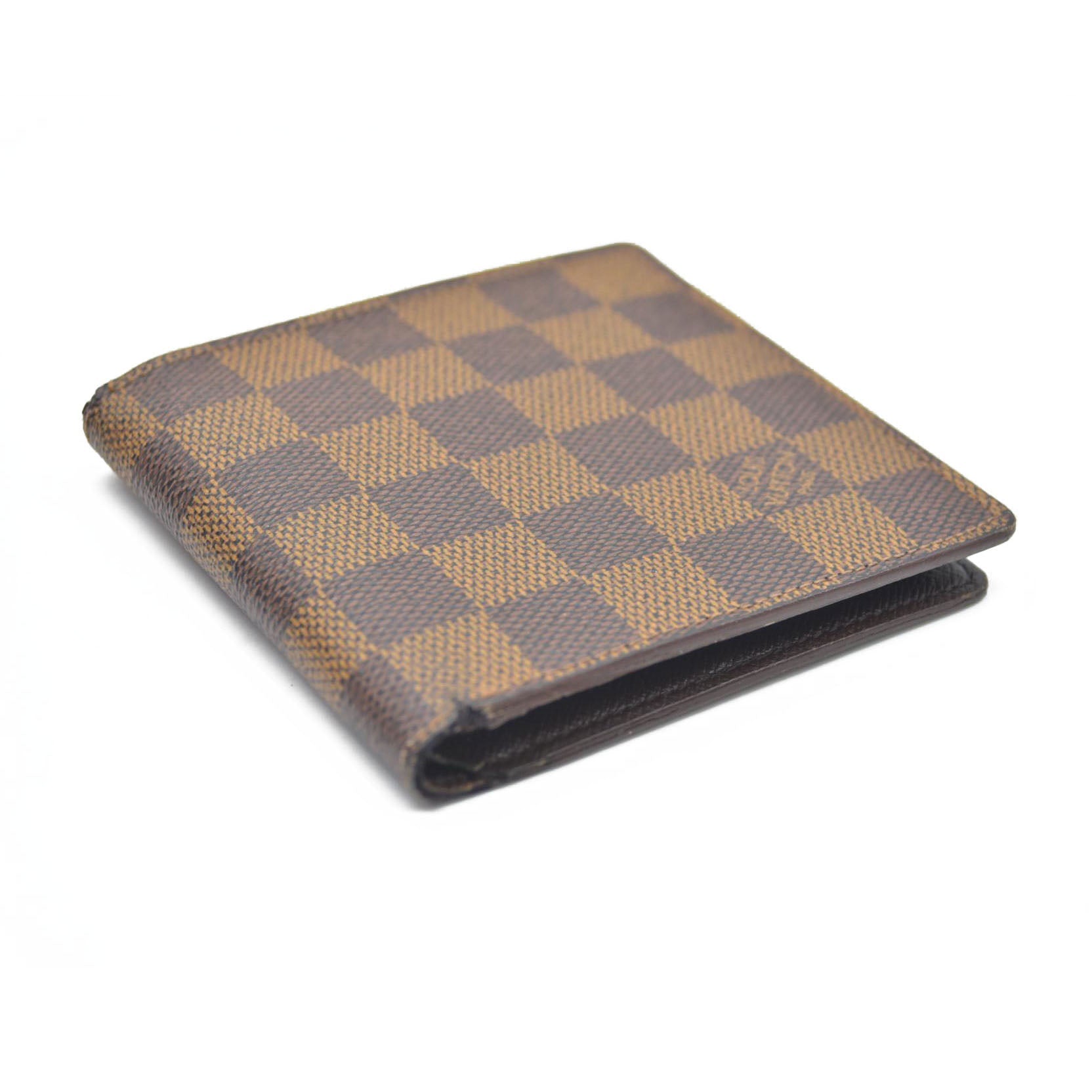 AUCTION $545 Louis Vuitton Damier Ebene Multiple Wallet
