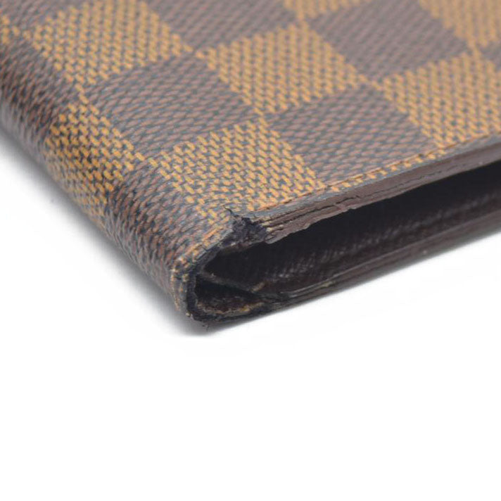 AUCTION $545 Louis Vuitton Damier Ebene Multiple Wallet