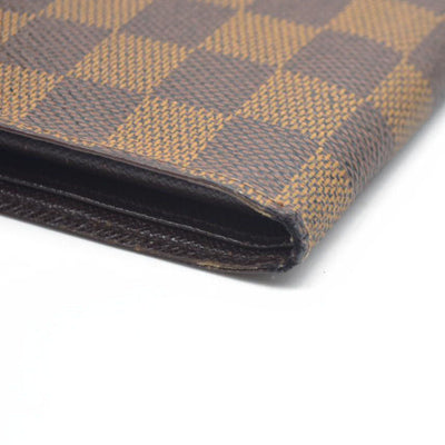 AUCTION $545 Louis Vuitton Damier Ebene Multiple Wallet