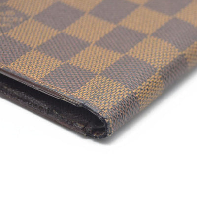 AUCTION $545 Louis Vuitton Damier Ebene Multiple Wallet