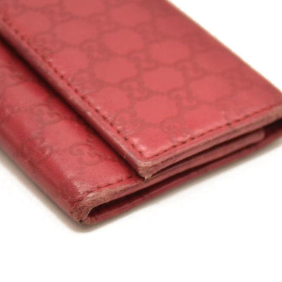 Gucci  Guccissima 6 Key Holder Case Pink