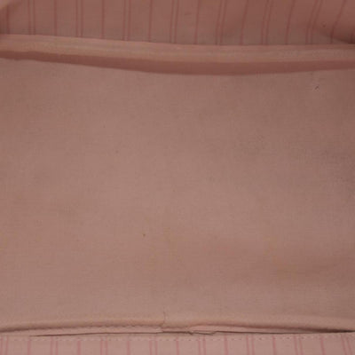 $2170 Louis Vuitton Damier Azur Neo Neverfull MM Rose Ballerine RFID