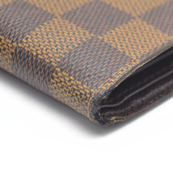 AUCTION $545 Louis Vuitton Damier Ebene Multiple Wallet