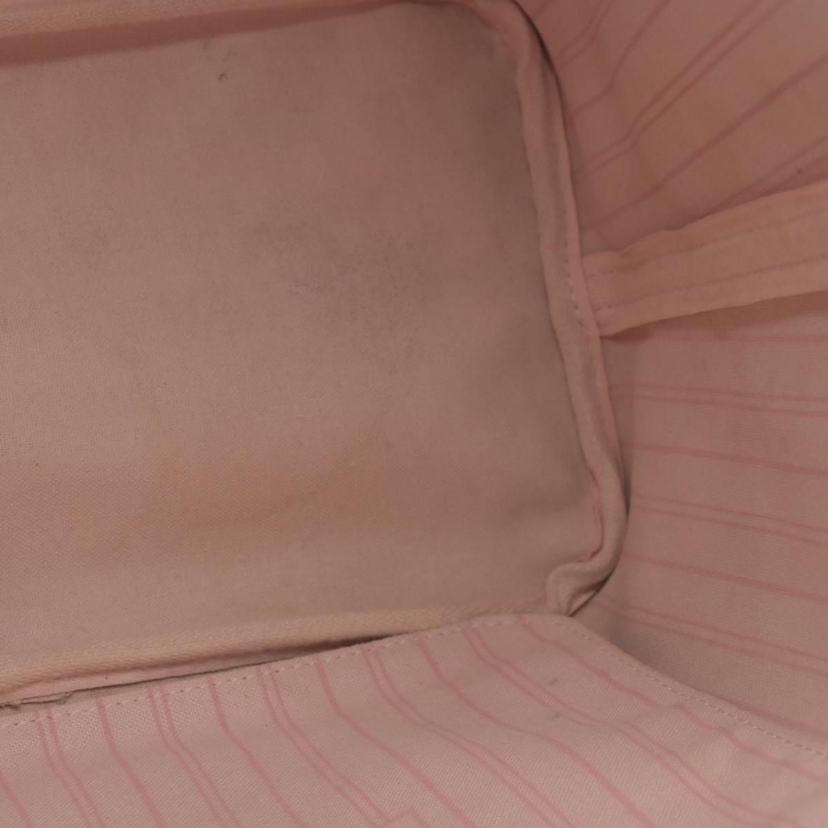 $2170 Louis Vuitton Damier Azur Neo Neverfull MM Rose Ballerine RFID