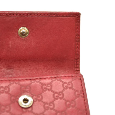 Gucci  Guccissima 6 Key Holder Case Pink