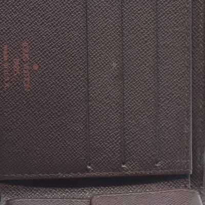 AUCTION $545 Louis Vuitton Damier Ebene Multiple Wallet