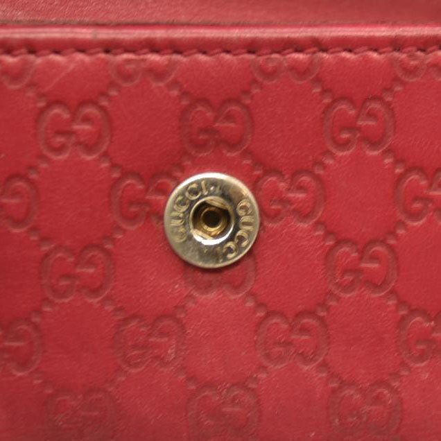 Gucci  Guccissima 6 Key Holder Case Pink