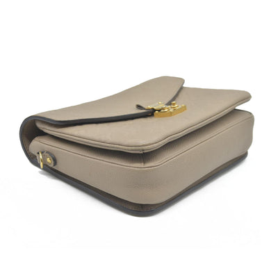 $3000 Louis Vuitton Pochette Métis Monogram Empreinte Leather Beige