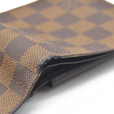 AUCTION $545 Louis Vuitton Damier Ebene Multiple Wallet