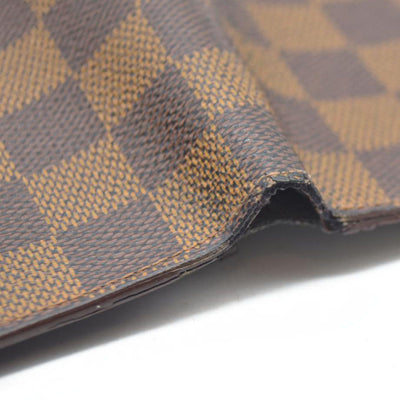 AUCTION $545 Louis Vuitton Damier Ebene Multiple Wallet