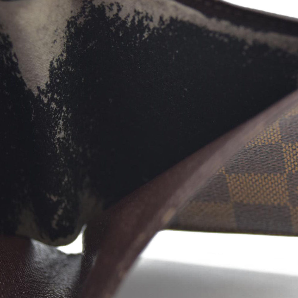 AUCTION $545 Louis Vuitton Damier Ebene Multiple Wallet