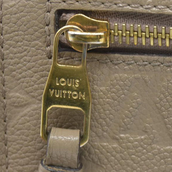 $3000 Louis Vuitton Pochette Métis Monogram Empreinte Leather Beige