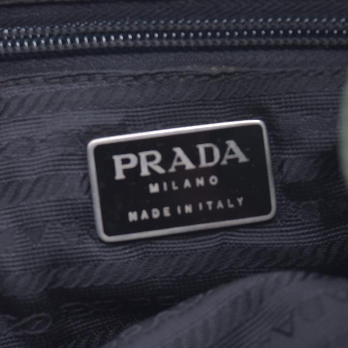 $1450 PRADA Vela Tessuto Nylon Pocket Backpack Army Green CONSIGNMENT 10021350