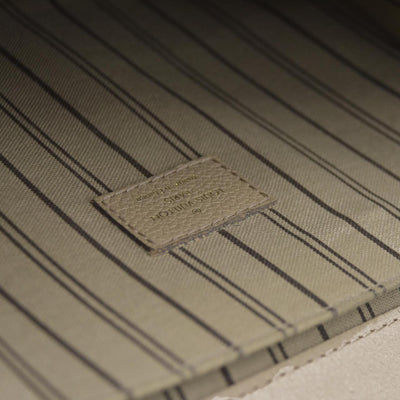 $3000 Louis Vuitton Pochette Métis Monogram Empreinte Leather Beige